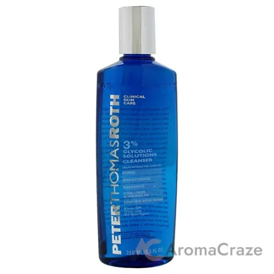 Picture of Glycolic 3 Percent Solutions Cleanser by Peter Thomas Roth for Unisex - 8.5 oz Cleanser (Tester)