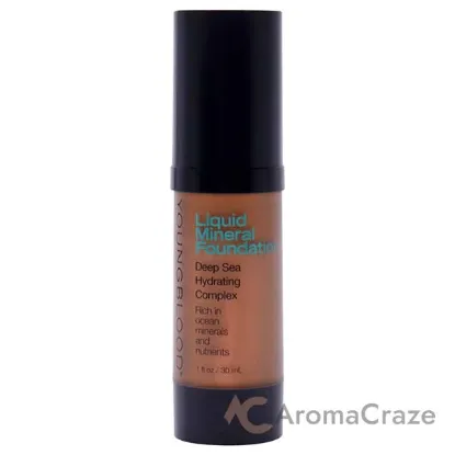 Picture of Liquid Mineral Foundation - Chestnut by Youngblood for Women - 1 oz Foundation