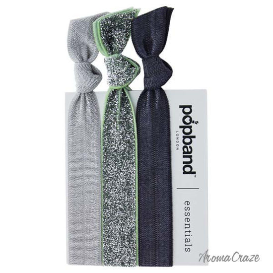 Essential Hair Bands - Glitterball Ball Silver by Popband fo