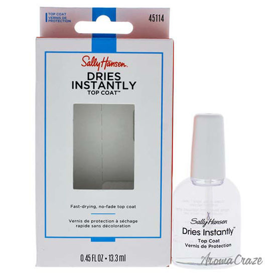 Dries Instantly Top Coat by Sally Hansen for Women - 0.45 oz