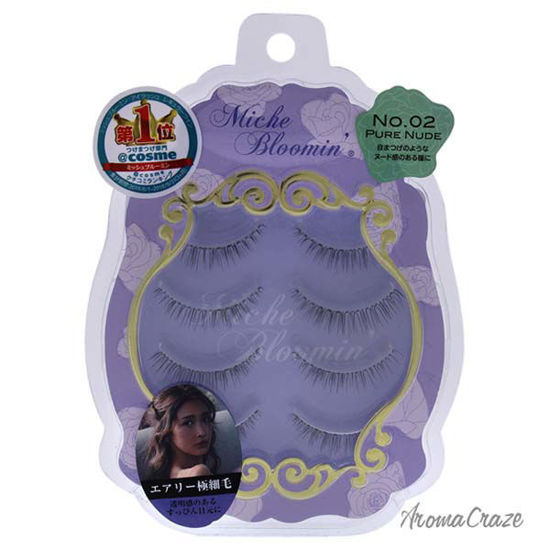 False Eyelashes - 02 Pure Nude by Miche Bloomin for Women - 