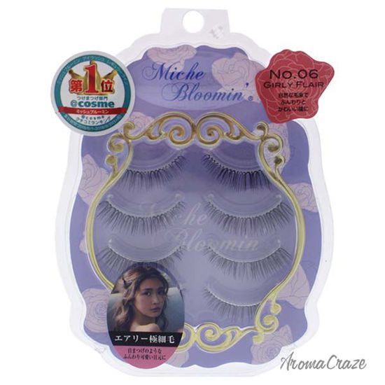 False Eyelashes - 06 Girl Flair by Miche Bloomin for Women -