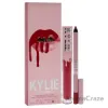 Picture of Matte Lip Kit - 503 Bad Lil Thing by Kylie Cosmetics for Women - 2 Pc 0.10oz Matte Liquid Lipstick, 0.039oz Lip Liner