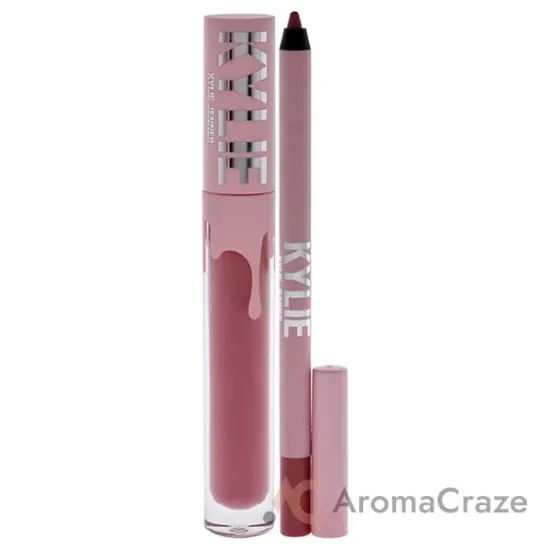 Picture of Velvet Lip Kit - 305 Harmony by Kylie Cosmetics for Women - 2 Pc 0.10oz Velvet Liquid Lipstick, 0.039oz Lip Liner