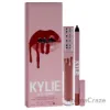Picture of Matte Lip Kit - 801 Queen by Kylie Cosmetics for Women - 2 Pc 0.10oz Matte Liquid Lipstick, 0.039oz Lip Liner