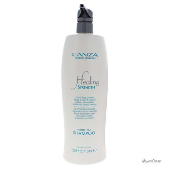 Healing Strength White Tea Shampoo by Lanza for Unisex - 33.