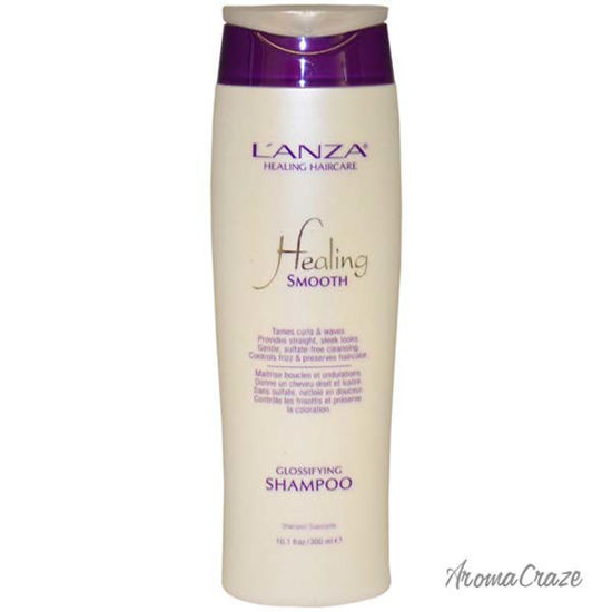 Healing Smooth Glossifying Shampoo by Lanza for Unisex - 10.