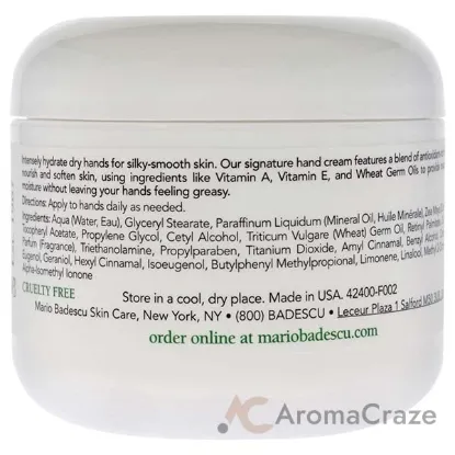 Picture of Hand Cream Vitamin E by Mario Badescu for Unisex - 4 oz Cream