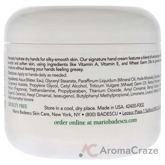 Picture of Hand Cream Vitamin E by Mario Badescu for Unisex - 4 oz Cream