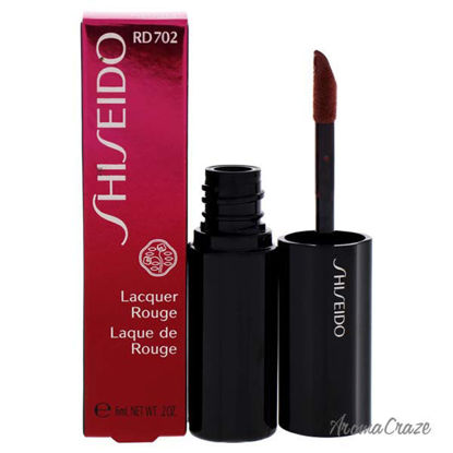 Shiseido Lacquer Rouge # RD702 Savage Lip Gloss for Women 0.