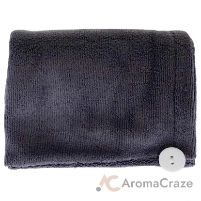 Picture of Microfiber Hair Wrap Towel - Grey by Nykaa Naturals for Women - 1 Pc Towel
