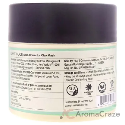 Picture of Clay It Cool Clay Mask - Spot Corrector by Nykaa Naturals for Women - 3.52 oz Mask