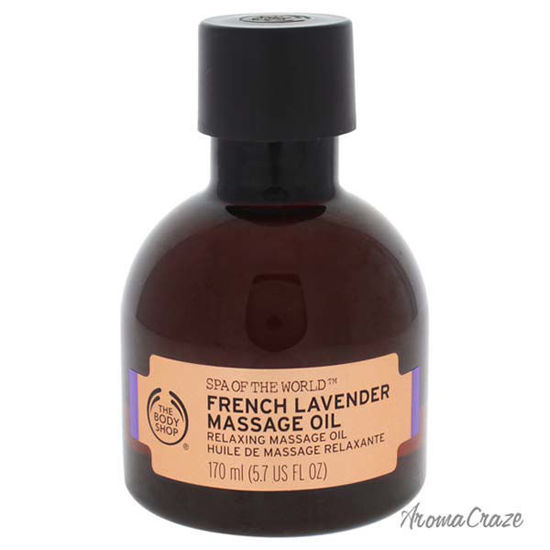 French Lavender Massage Oil by The Body Shop for Unisex - 5.