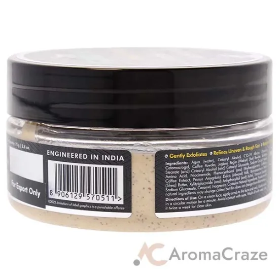 Picture of Milky Brew Coffee Face Scrub - Almond Milk - All Skin Types by mCaffeine for Unisex - 2.6 oz Scrub