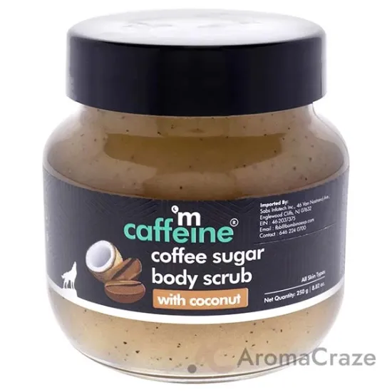 Picture of Coffee Sugar Body Scrub - Coconut - All Skin Types by mCaffeine for Unisex - 8.82 oz Scrub