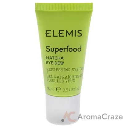 Picture of Superfood Matcha Eye Dew Gel by Elemis for Women - 0.5 oz Gel