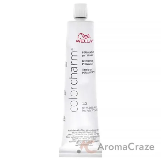 Picture of Color Charm Permanent Hair Color Gel - 7W Caramel by Wella for Women - 2 oz Hair Color