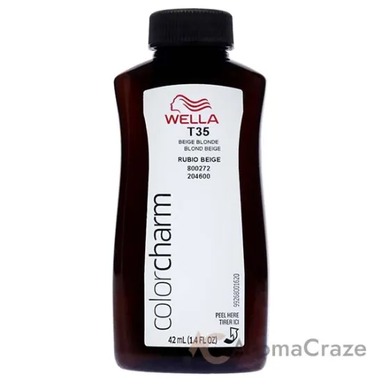 Picture of Color Charm Permanent Liquid Toner -T35 Beige Blonde by Wella for Women - 1.4 oz Toner