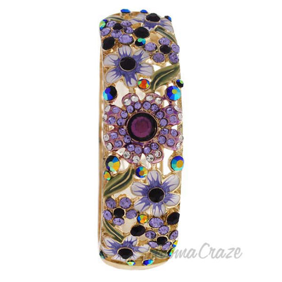 MSHHI-B Gold Multicolored Stones Bracelet by Manoush for Wom