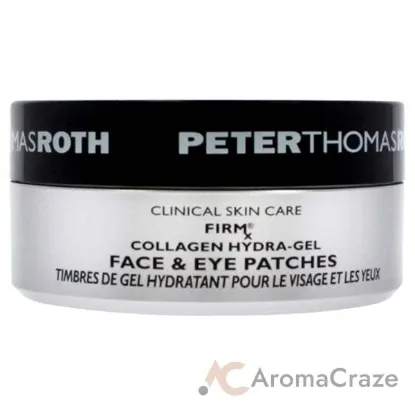 Picture of Firmx Collagen Hydragel Face Plus Eye Patches by Peter Thomas Roth for Unisex - 90 Pair Patches