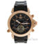 REDS7 Rose Gold/Black Stainless Steel Bracelet Watch by Jean