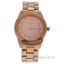 A0372-2 Rose Gold Stainless Steel Bracelet Watch by Jean Bel