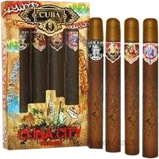 Cuba City by Cuba for Men - 4 Pc Gift Set