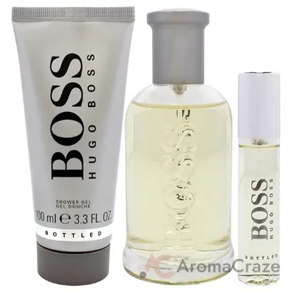 Picture of Boss No. 6 by Hugo Boss for Men - 3 Pc Gift Set 3.3oz EDT Spray, 0.3oz EDT Spray, 3.3oz Shower Gel