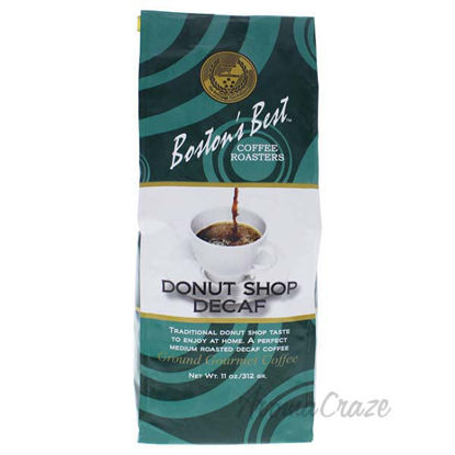 Donut Shop Decaf Ground Gourmet Coffee by Bostons Best - 11 