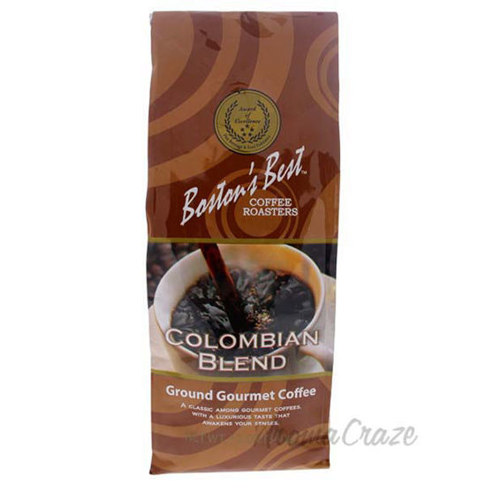 Colombian Blend Ground Gourmet Coffee by Bostons Best - 12 o
