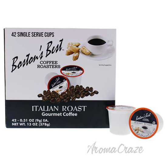 Italian Roast Gourmet Coffee by Bostons Best - 42 Cups Coffe