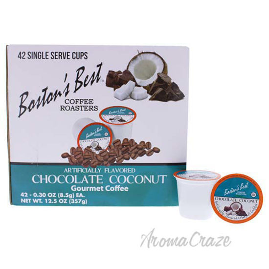 Chocolate Coconut Gourmet Coffee by Bostons Best - 42 Cups C