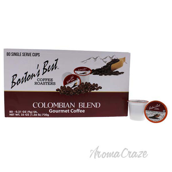 Colombian Blend Gourmet Coffee by Bostons Best - 80 Cups Cof