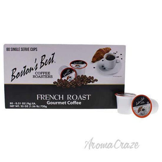 French Roast Gourmet Coffee by Bostons Best - 80 Cups Coffe