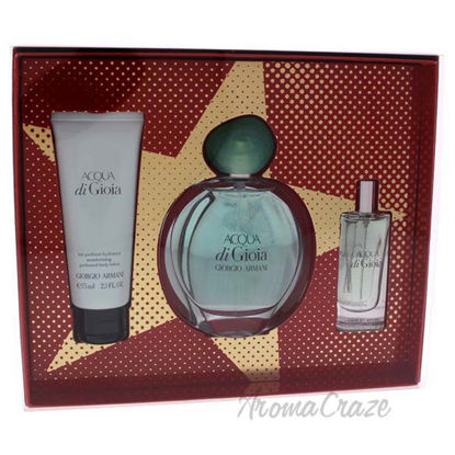 Acqua Di Gioia by Giorgio Armani for Women - 3 Pc Gift Set 3