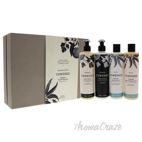 Signature Hand and Body Set by Cowshed for Unisex - 4 x 10.1