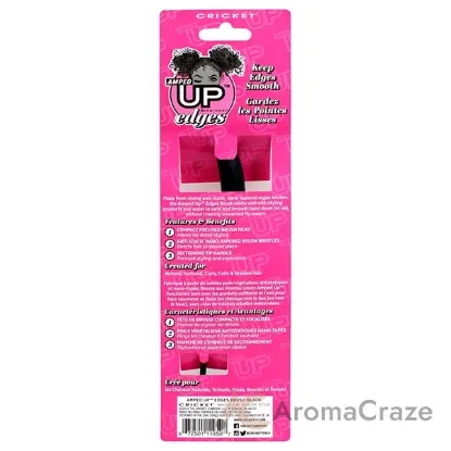 Picture of Amped Up Edges Brush - Black by Cricket for Unisex - 1 Pc Hair Brush