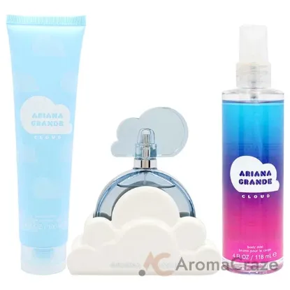 Picture of Cloud by Ariana Grande for Women - 3 Pc Gift Set 3.4oz EDP Spray, 3.4oz Body Souffle, 4oz Body Mist