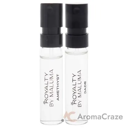 Picture of The Queen Collection by Royalty By Maluma for Women - 2 Pc Mini Gift Set 0.05oz Jade EDP Spray Vial (Mini), 0.05oz Amethyst EDP Spray Vial (Mini)