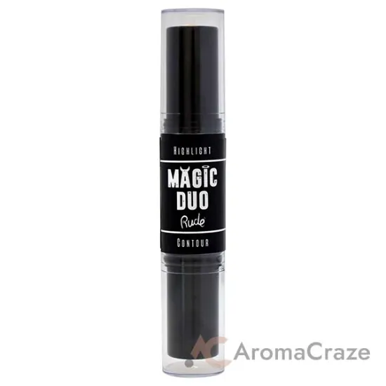 Picture of Magic Duo Highlight and Contour - Medium by Rude Cosmetics for Women - 2 x 0.15 oz Highlight and Contour