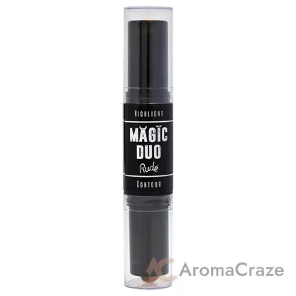 Picture of Magic Duo Highlight and Contour - Tan by Rude Cosmetics for Women - 2 x 0.15 oz Highlight and Contour