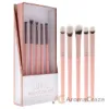 Picture of Rose Gold Mini Detail Brush Set by Luxie for Women - 5 Pc Mini Brush - 111 Flat Angeled, Mini Brush - 121 Tapered, Mini Brush - 131 Angeled, Mini Brush - Round, Mini Brush - Flat