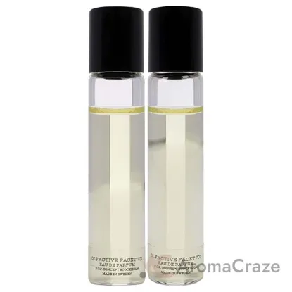 Picture of The Piece - Gold by NCP for Unisex - 3 Pc 2 x 4.9ml Olfactive Facet -701 Leather and Vetiver EDP Roll On, Necklace