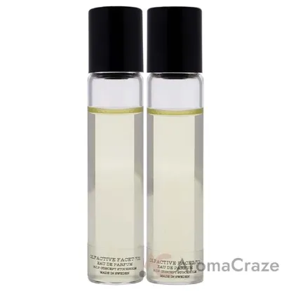 Picture of The Piece - Silver by NCP for Unisex - 3 Pc 2 x 4.9ml Olfactive Facet -701 Leather and Vetiver EDP Roll On, Necklace