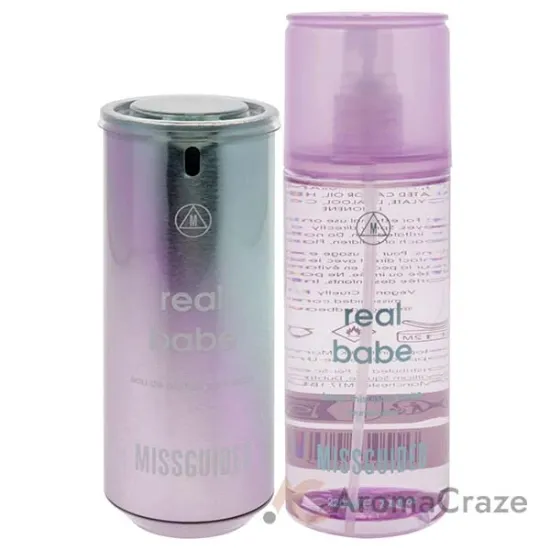 Picture of Real Babe by Missguided for Women - 2 Pc Gift Set 2.7oz EDP Spray, 7.4oz Body Mist