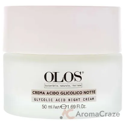 Picture of Glycolic Acid Night Cream by Olos for Unisex - 1.7 oz Cream