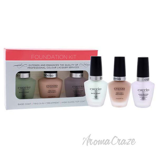 Foundation Kit by Cuccio for Women - 3 Pc