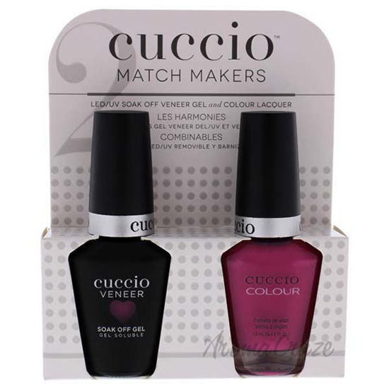 Match Makers Set - Pink Candillac by Cuccio for Women - 2 Pc
