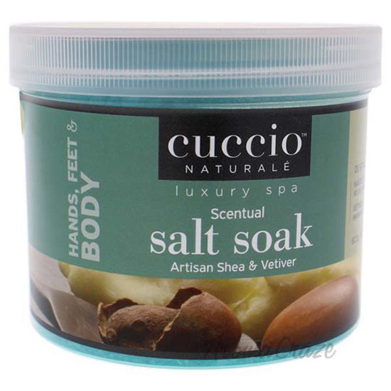 Luxury Spa Scentual Salt Soak - Artisan Shea and Vetiver by 