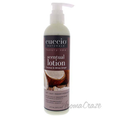 Scentual Lotion - Coconut and White Ginger by Cuccio for Uni